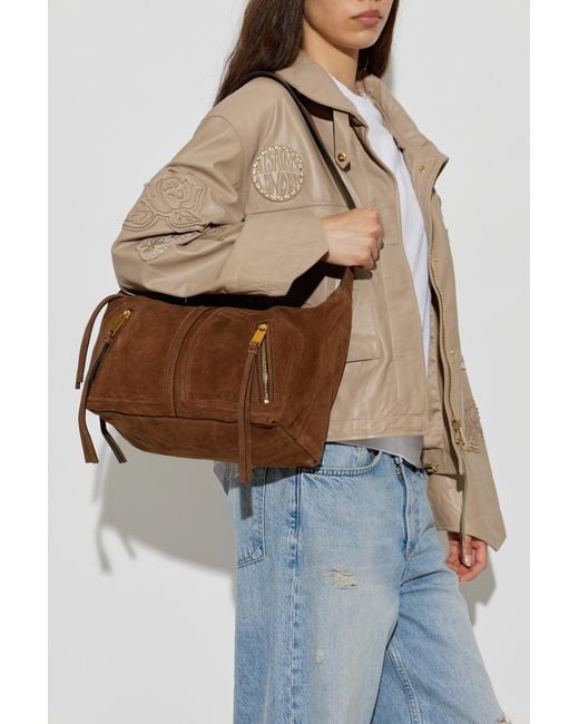 AllSaints Brown Jean Rey Bag