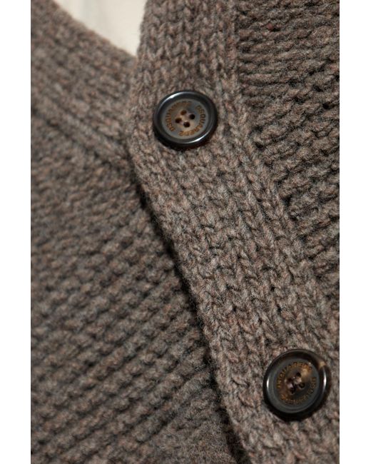 DSquared² Natural Wool Cardigan for men