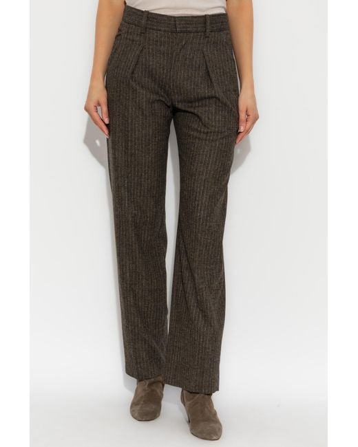 Isabel Marant Black Lisetta Trousers