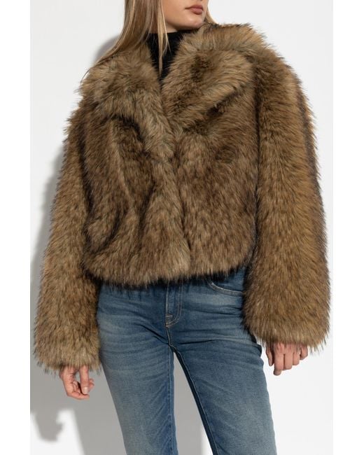 Stand Studio Blue "Samara" Faux Fur
