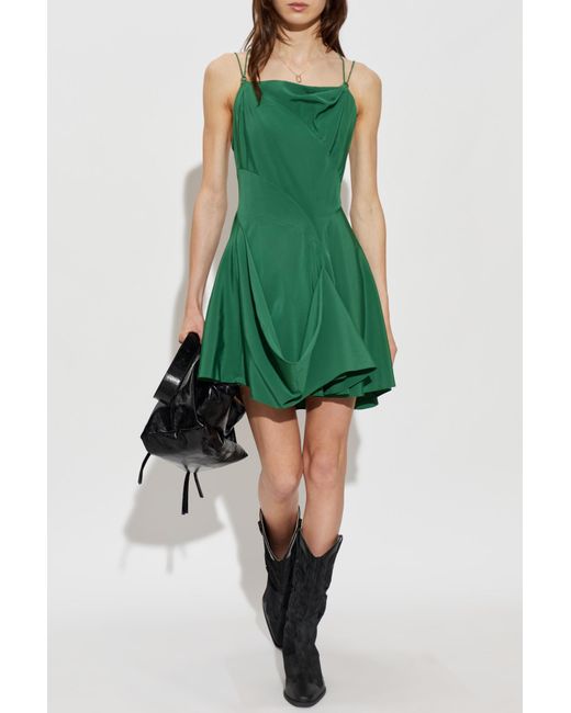 AllSaints Green "Claire" Dress