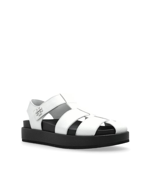 Tory Burch Black "Kira" Sandals