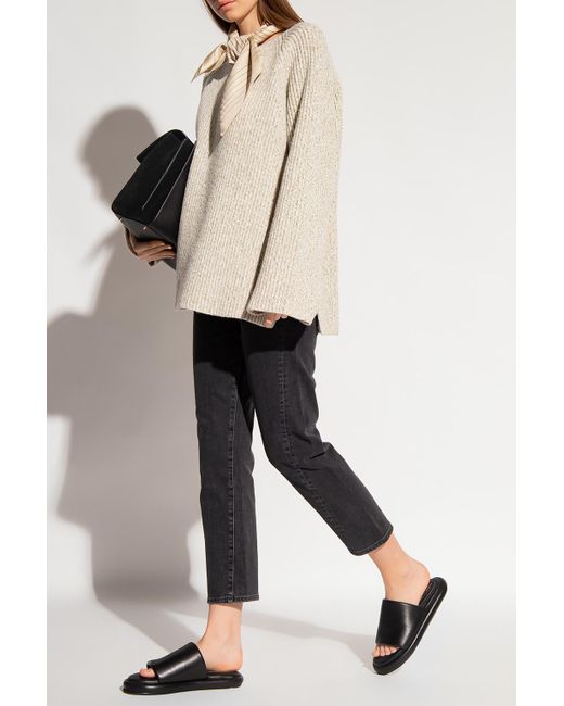 Totême Denim Jeans With Twisted Seam in 