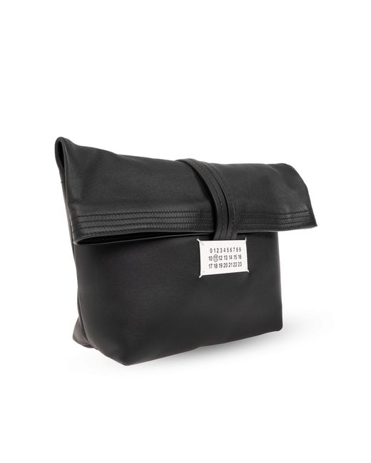 Maison Margiela Black Handbag With Logo