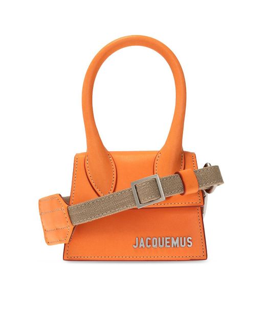 Jacquemus 'le Chiquito' Shoulder Bag Orange for men