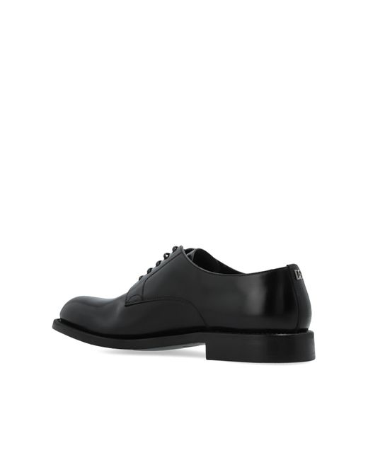 Dolce & Gabbana Black 'Derby' Type Shoes for men