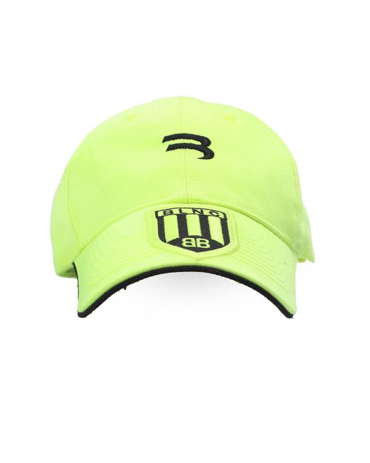 Balenciaga Cotton Branded Baseball Cap 
