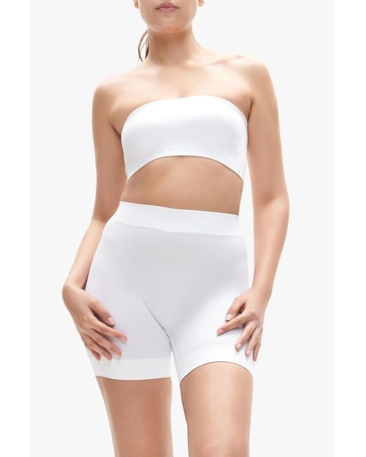 Heist Studios White "Softskin" Bra