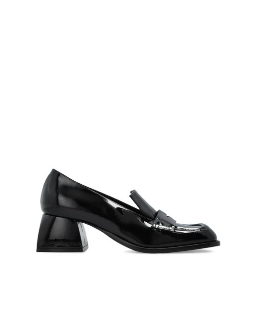 NODALETO Black Heeled Shoes