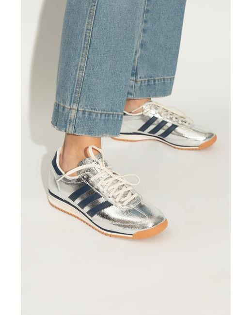 Adidas Originals Blue Sports Shoes Sl 72 Og