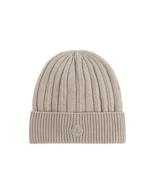 Moncler Natural Wool Beanie