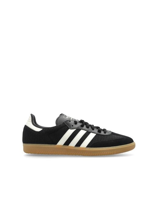 Adidas Originals Black Sports Shoes Samba Og for men