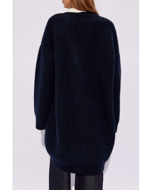 Loewe Blue Oversize Sweater, '