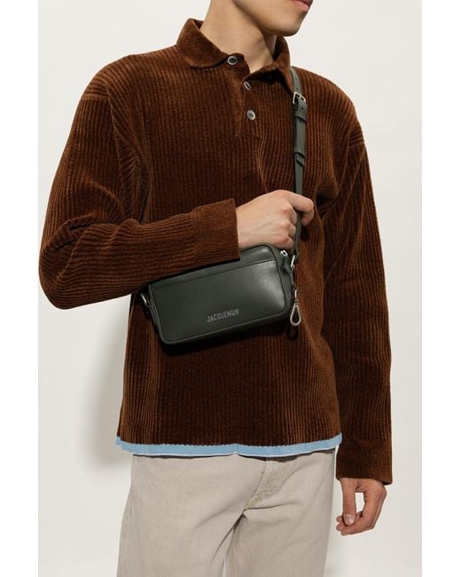 Jacquemus 'le Baneto' Shoulder Bag in Green for Men | Lyst Jacquemus 'le Baneto' Shoulder Bag in Green for Men | Lyst
