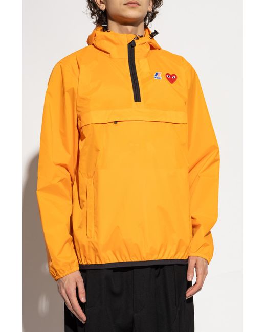 COMME DES GARÇONS PLAY Blue Comme Des Garçons X K-Way