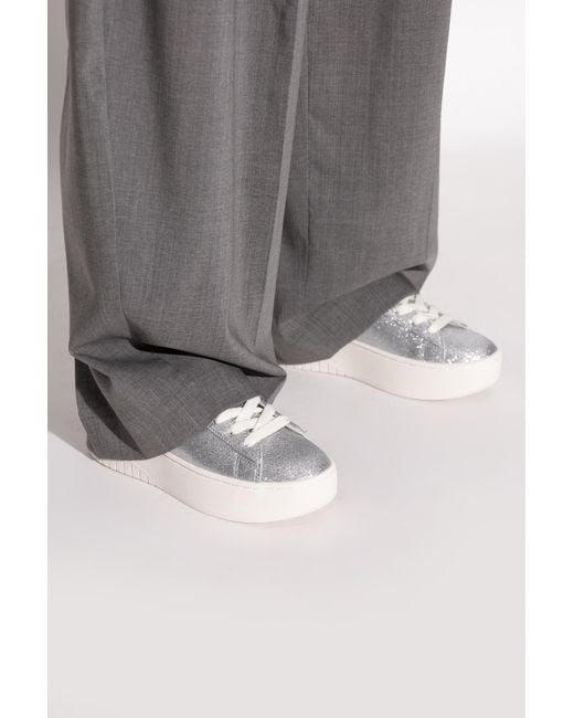 MICHAEL Michael Kors White "Dottie" Sports Shoes
