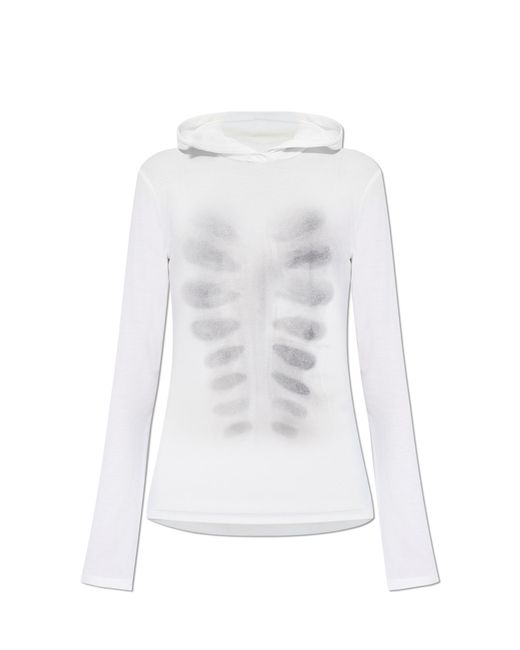 AVAVAV White Top With A Hood