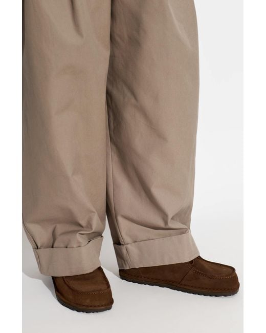 Birkenstock Brown 'Utti Lace' Shoes for men