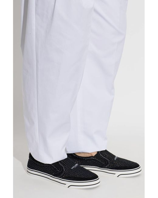 Dolce & Gabbana Black 'Dg Sailing' Shoes for men