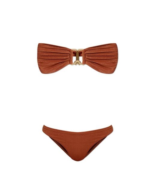 Zimmermann White Two-Piece Swimsuit