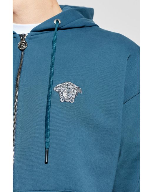 Versace Blue Sweatpants for men