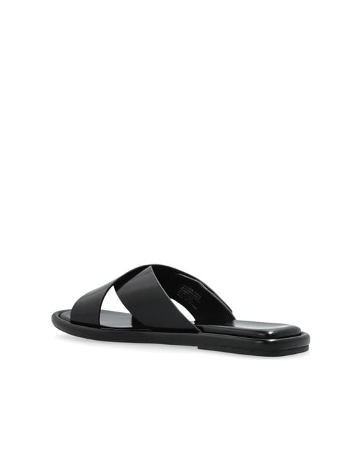 Tory Burch Blue Slides T-Lock
