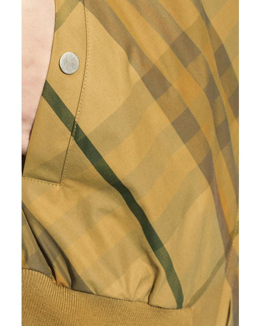 Burberry Yellow Bomber Jacket, for men
