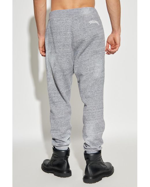 DSquared² Black Sweatpants for men
