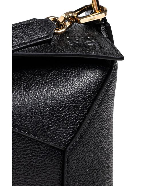 Loewe Black Handbag 'Puzzle Small'