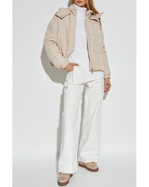EA7 Natural Quilted Insulated Jacket