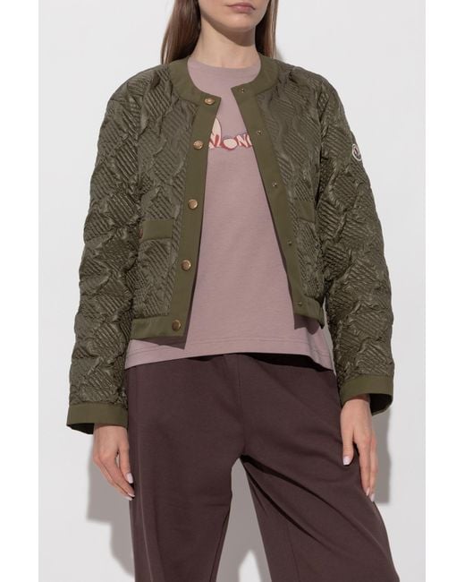 Moncler Green 'Libellule' Puffer Jacket