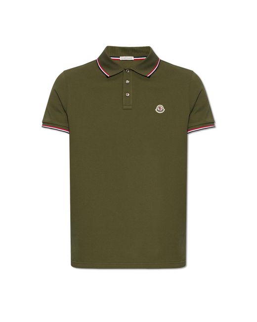 Moncler polo shirt clearance grey