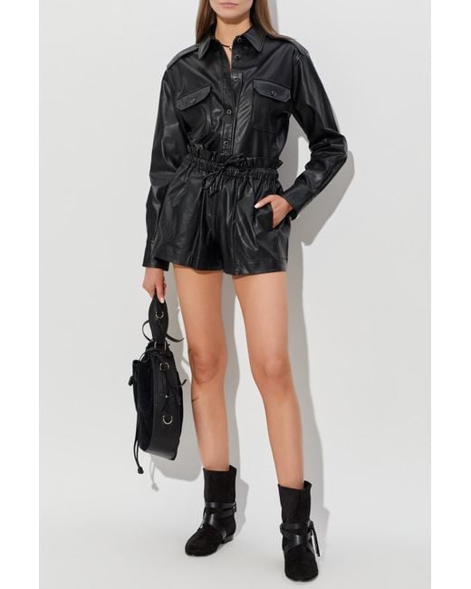Isabel Marant Black 'Naline' Shorts