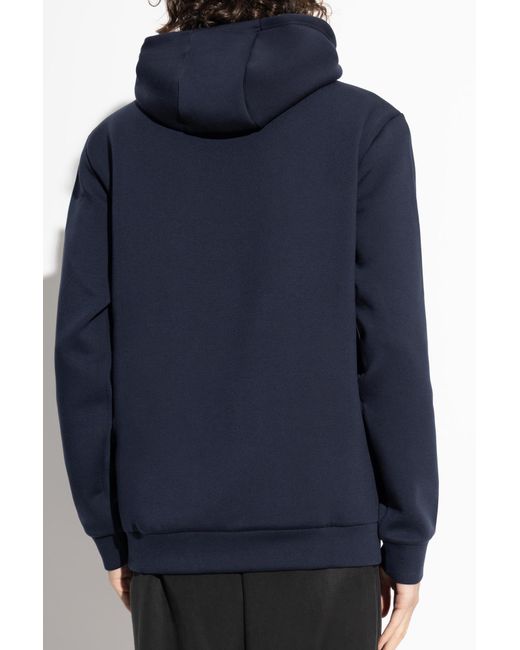 EA7 Blue Hoodie for men