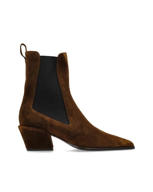 Paris Texas Brown 'Bettina 50' Heeled Ankle Boots