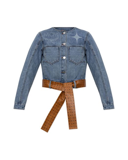 MCM Blue Denim Jacket