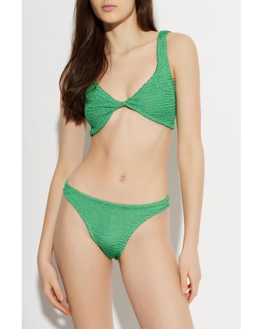 Paramidonna Green Two-Piece Swimsuit "Donika"
