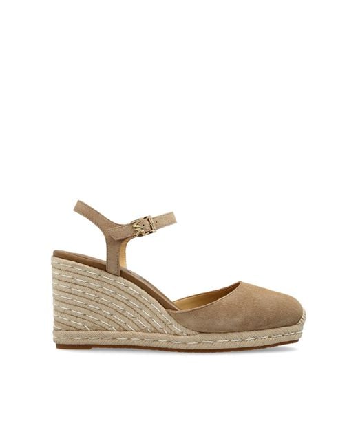 MICHAEL Michael Kors Natural Wedge Shoes 'Kenzie'