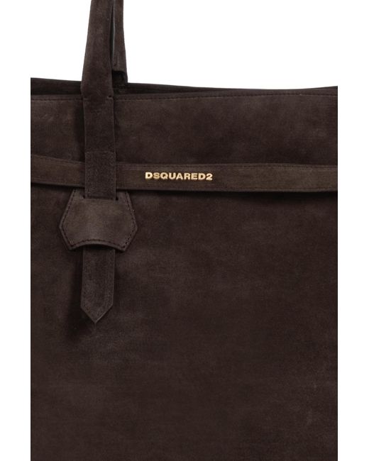 DSquared² Black Shopper-Type Bag for men