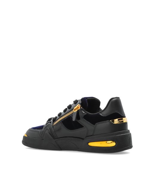 Giuseppe Zanotti Black Sports Shoes "Ghost" for men