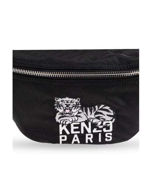 KENZO Blue Waist Bag for men