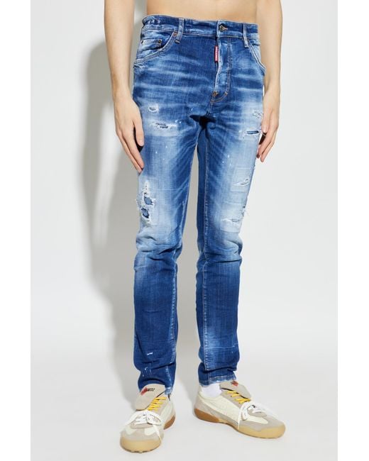 DSquared² Blue 'Teddy' Jeans for men