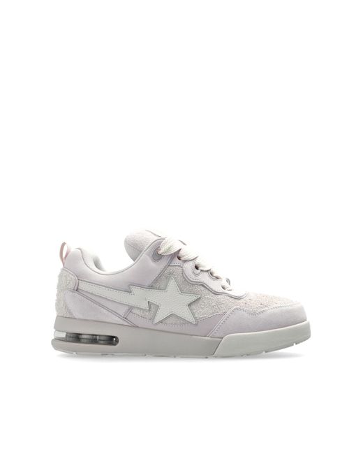 A Bathing Ape White Sneakers Sta for men