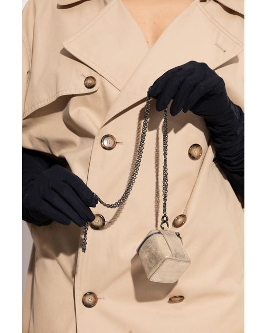 Maison Margiela Natural Shoulder Bag "Mini Cube"