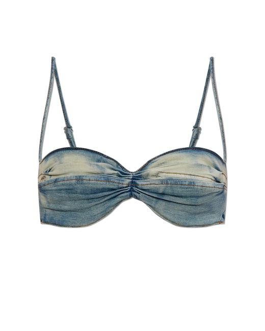 DIESEL Blue Denim Top De-Ouchy