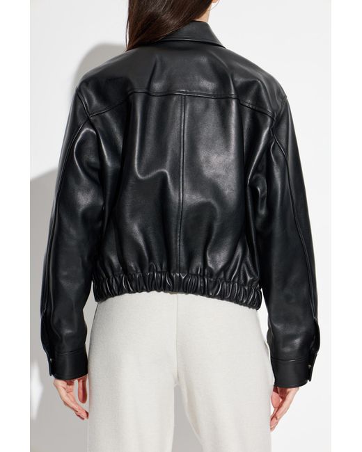 Versace White Leather Jacket