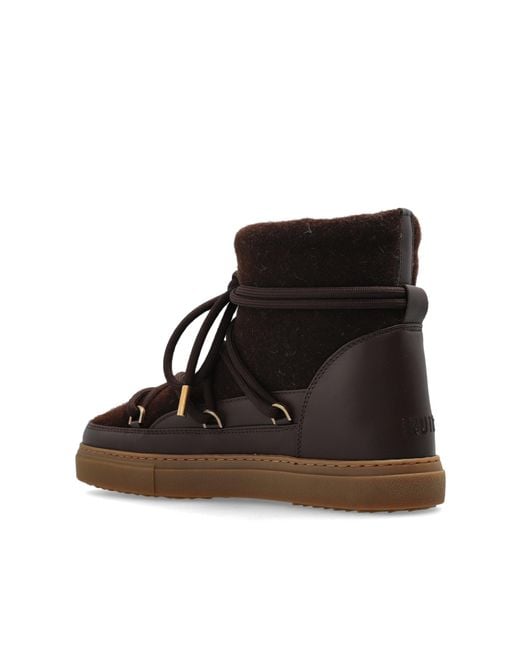 Inuikii Black Snow Boots 'Felt'