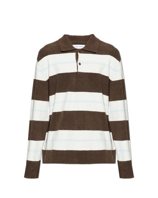 Samsøe & Samsøe Black Polo 'Sanino' for men