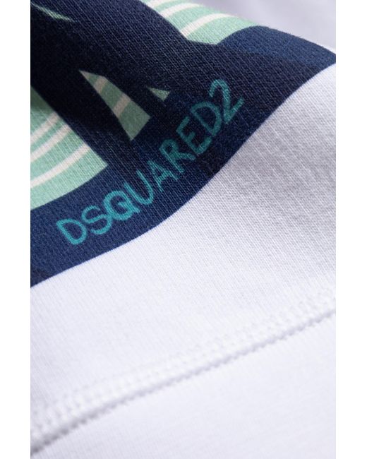DSquared² Blue Sweatshirt Capsule `summer Lovers`,