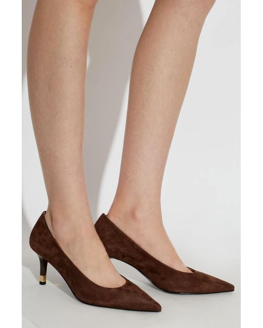 Furla Brown 'Aria' Heeled Shoes
